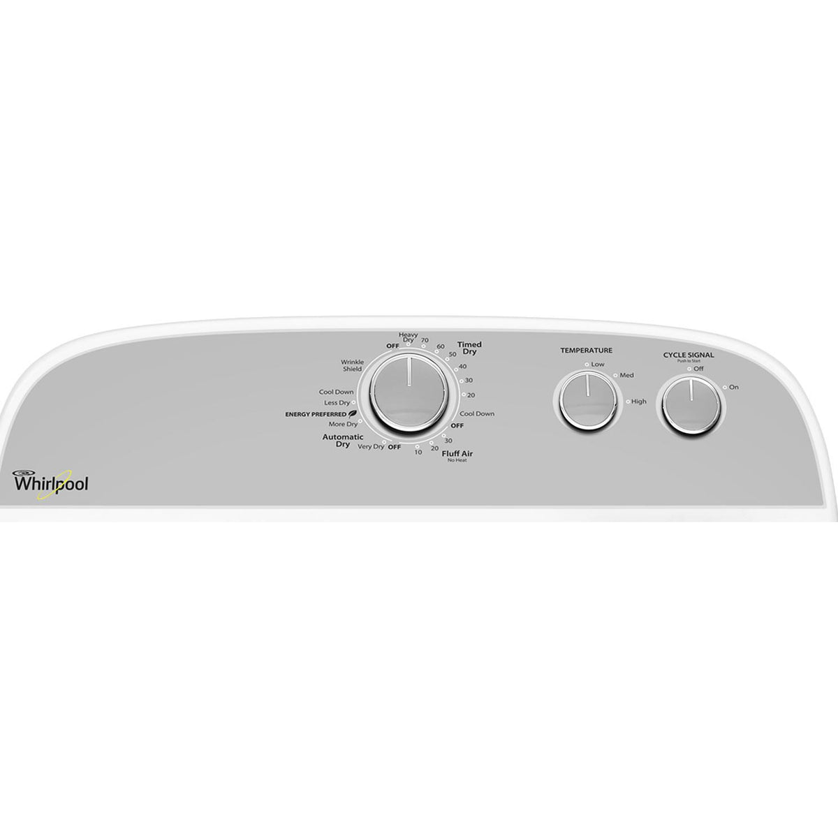  Whirlpool 7 cu. ft. Gas Dryer with AutoDry™ WGD4815EW IMAGE 2