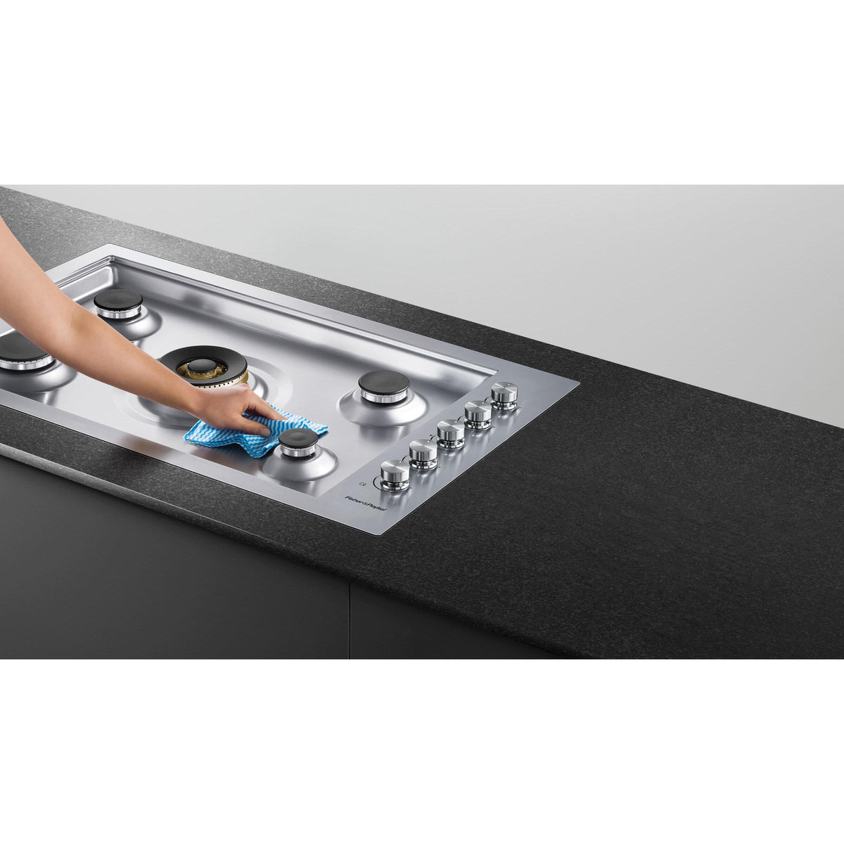  Fisher & Paykel 36-inch Built-in Gas Cooktop with Innovalve™ Technology CG365DWNGACX2 IMAGE 7