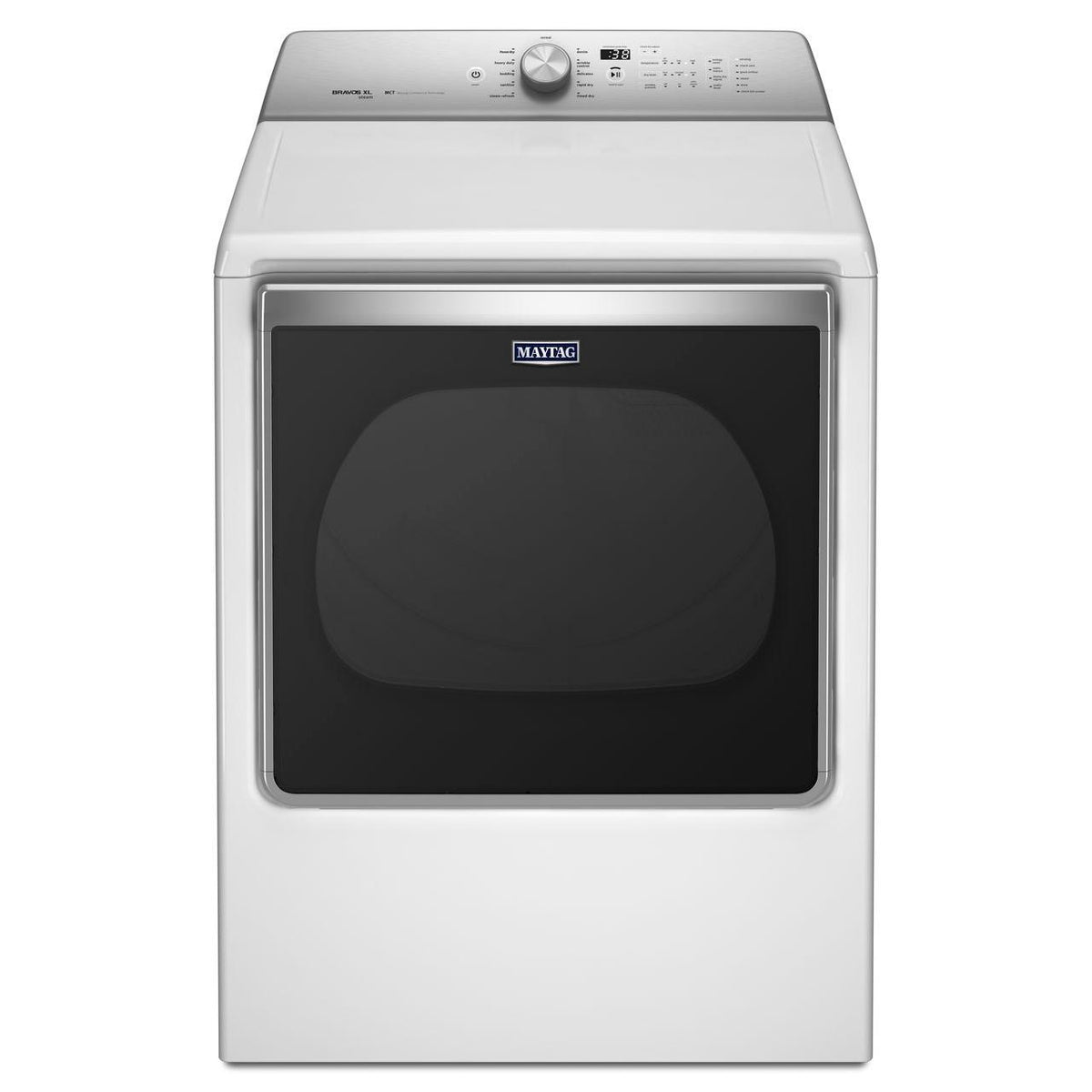  Maytag 8.8 cu. ft. Electric Dryer with Steam MEDB855DW IMAGE 1