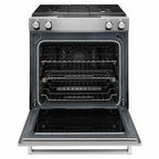  KitchenAid 30-inch Slide-In Dual-Fuel Range KSDG950ESS IMAGE 4