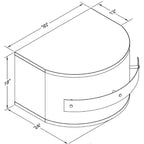  Vent-A-Hood 54-inch Wall Mount Range Hood JCWR18-454SS IMAGE 2