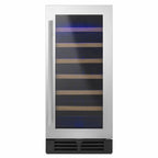  Whirlpool 34-bottle Freestanding Wine Cellar WUW35X15DS IMAGE 1