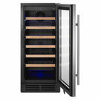  Whirlpool 34-bottle Freestanding Wine Cellar WUW35X15DS IMAGE 2