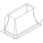  Vent-A-Hood 54-inch Ceiling Mount Range Hood JDIH454/C1SS IMAGE 2