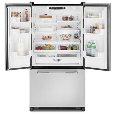  JennAir 35-inch, 19.8 cu. ft. Counter-Depth French 3-Door Refrigerator with Ice and Water JFC2089HEP IMAGE 2