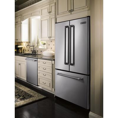  JennAir 35-inch, 19.8 cu. ft. Counter-Depth French 3-Door Refrigerator with Ice and Water JFC2089HEP IMAGE 3