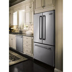  JennAir 35-inch, 19.8 cu. ft. Counter-Depth French 3-Door Refrigerator with Ice and Water JFC2089HEP IMAGE 3