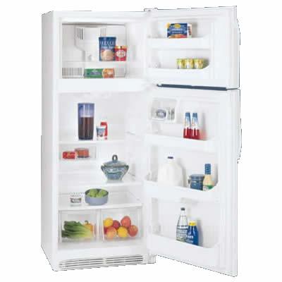  Frigidaire 30-inch, 18 cu. ft. Top Freezer Refrigerator FRT18HSJW IMAGE 1