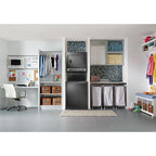  Frigidaire Stacked Washer/Dryer Electric Laundry Center FFLE4033QT IMAGE 5