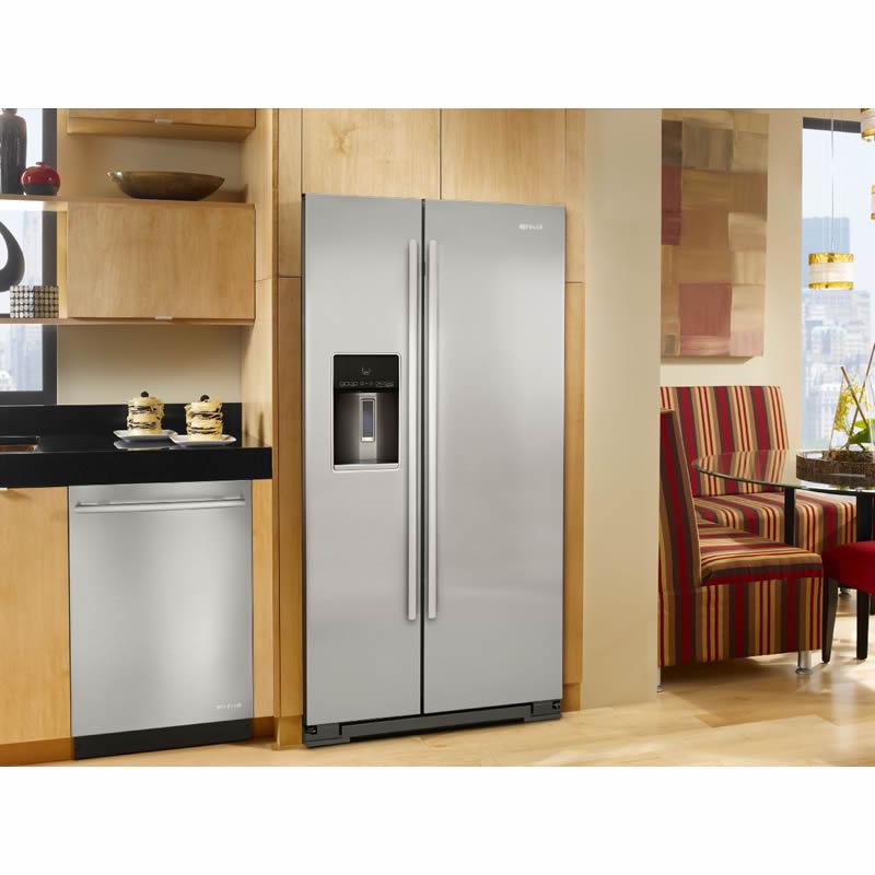  JennAir 36-inch, 22.7 cu. ft. Counter-Depth Side-by-Side Refrigerator with Ice and Water JSC23C9EEM IMAGE 6