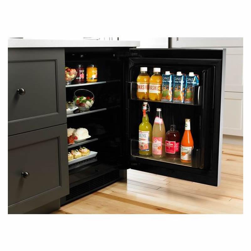  JennAir 24-inch, 4.9 cu. ft. Compact Refrigerator JUR24FRERS IMAGE 3