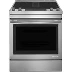  JennAir 30-inch Slide-in Electric Range with Aqualift® Self Cleaning Technology JES1750ES IMAGE 1