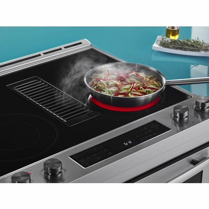  JennAir 30-inch Slide-in Electric Range with Aqualift® Self Cleaning Technology JES1750ES IMAGE 4
