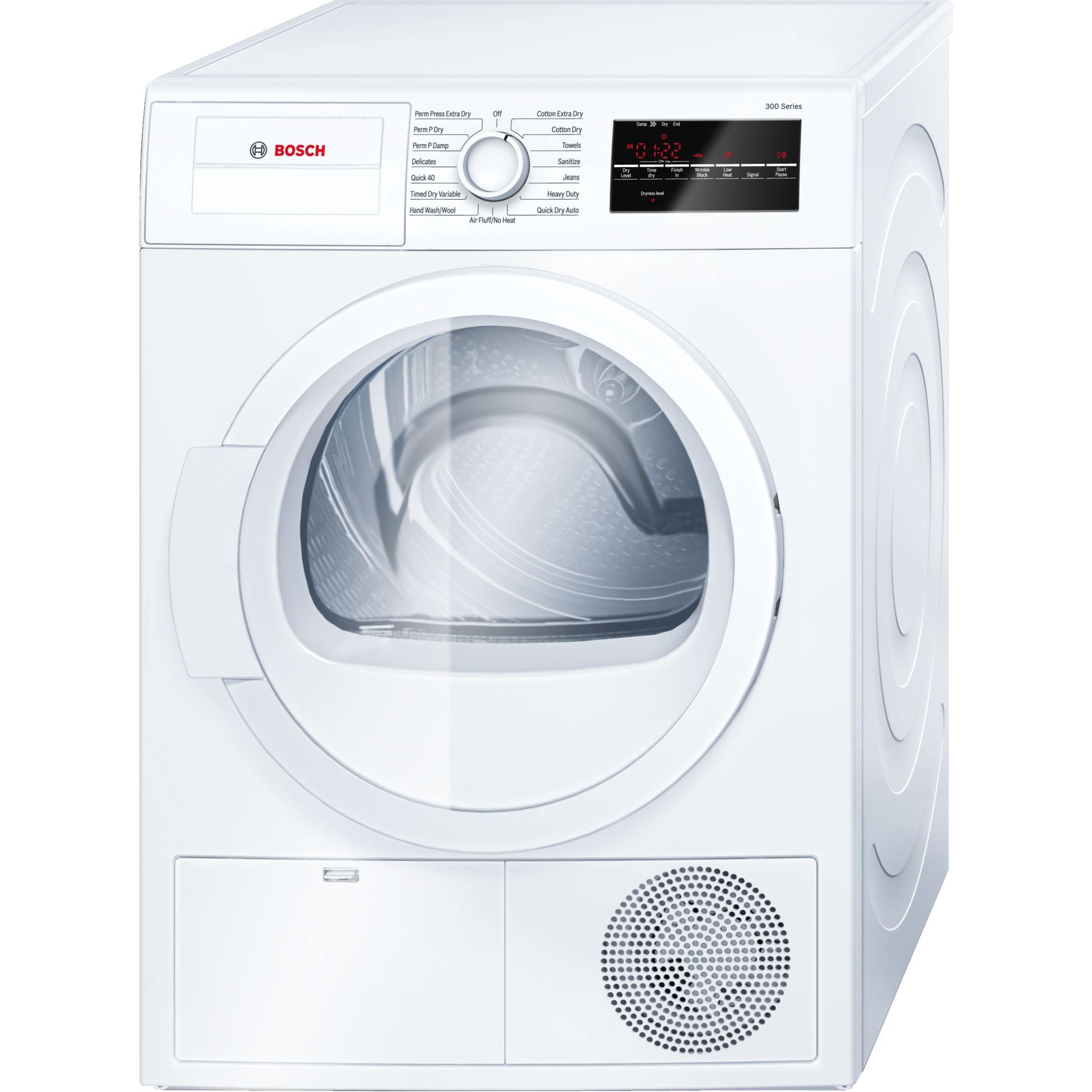  Bosch 4 cu. ft. Electric Dryer WTG86400UC IMAGE 1