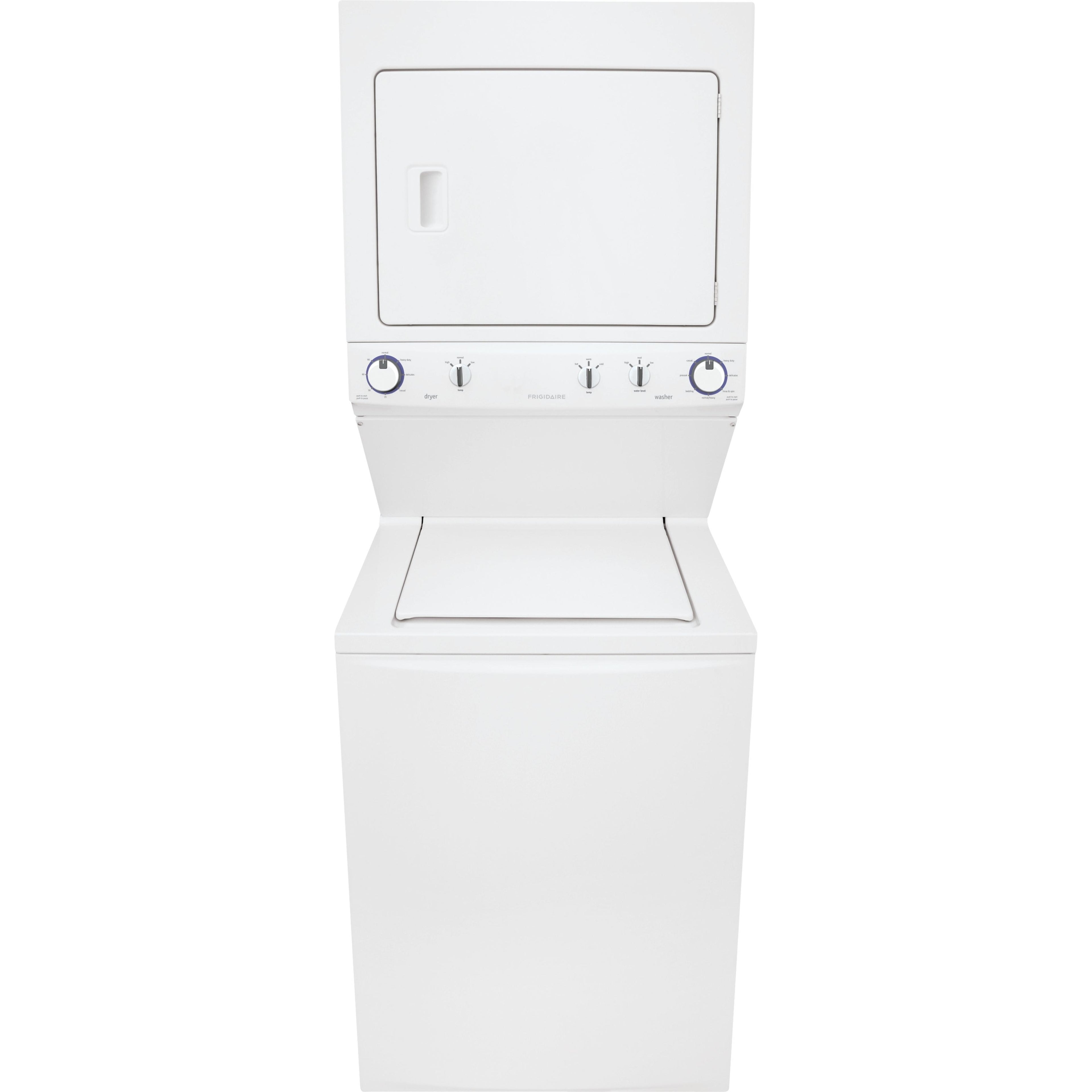  Frigidaire Stacked Washer/Dryer Electric Laundry Center FFLE39C1QW IMAGE 1