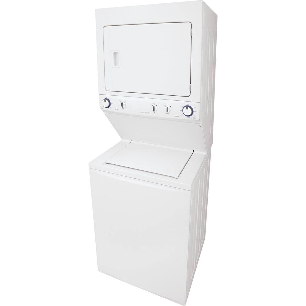  Frigidaire Stacked Washer/Dryer Electric Laundry Center FFLE39C1QW IMAGE 2