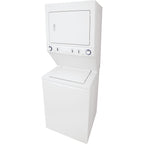  Frigidaire Stacked Washer/Dryer Electric Laundry Center FFLE39C1QW IMAGE 2