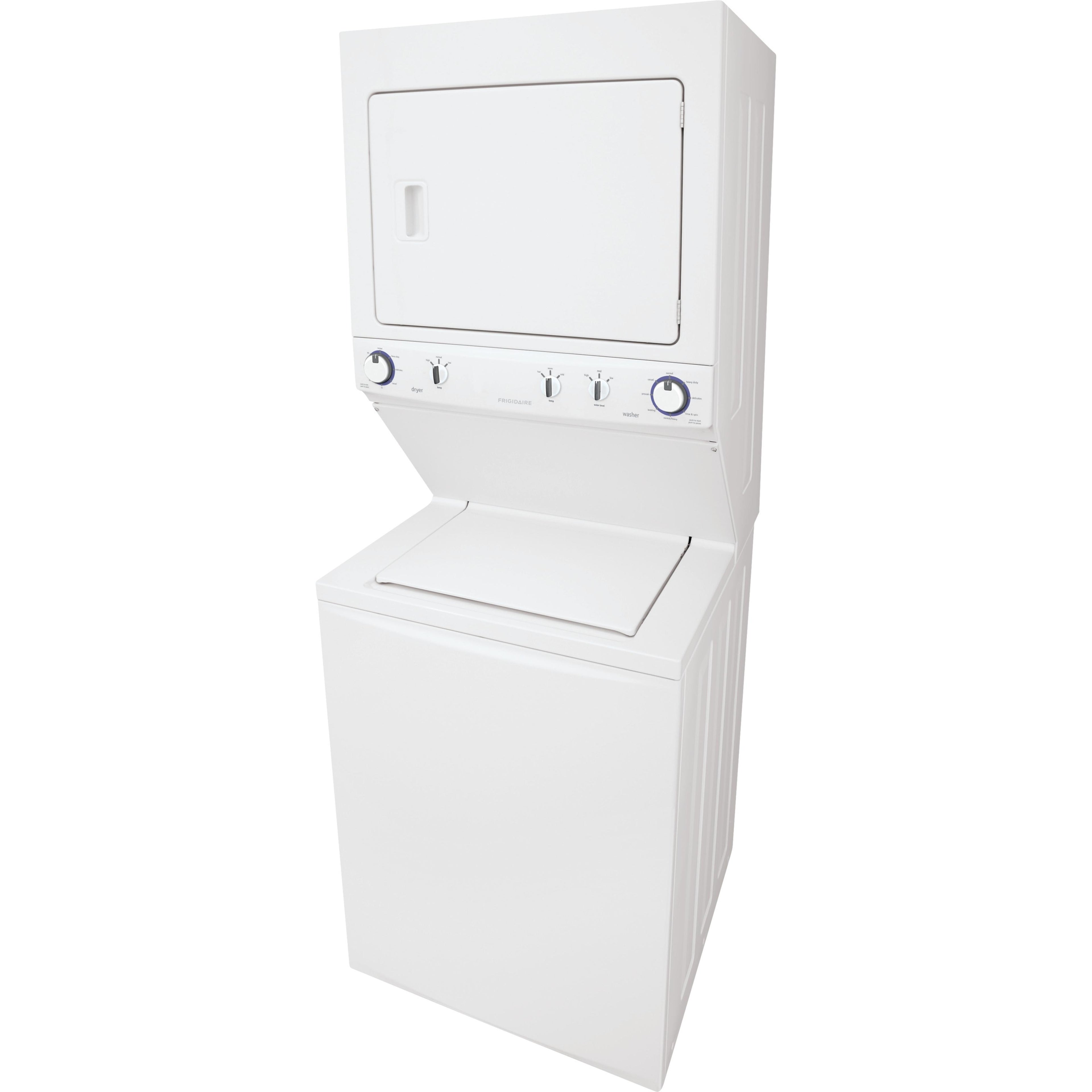  Frigidaire Stacked Washer/Dryer Electric Laundry Center FFLE39C1QW IMAGE 2