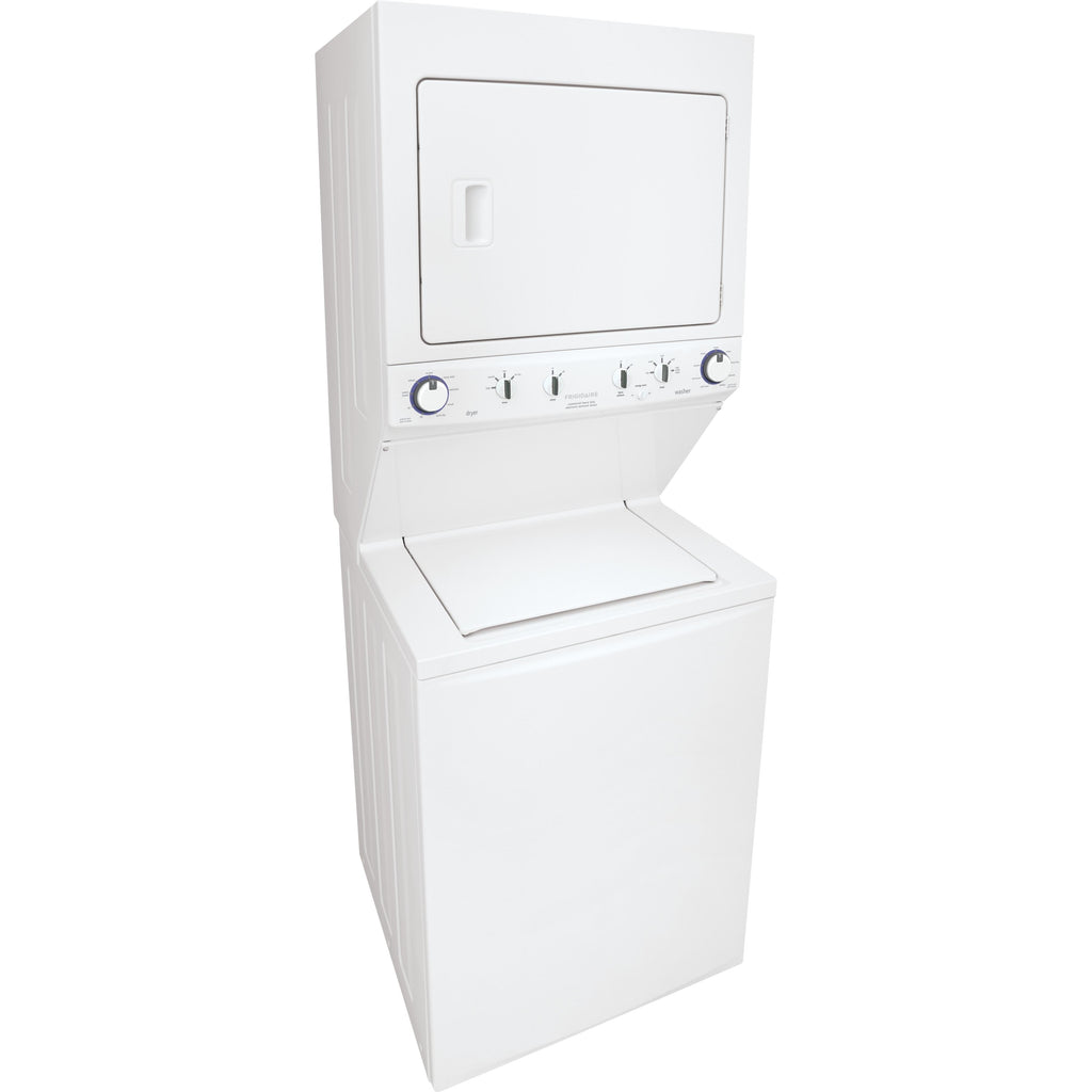  Frigidaire Stacked Washer/Dryer Electric Laundry Center FFLE40C3QW IMAGE 2