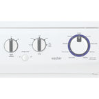  Frigidaire Stacked Washer/Dryer Electric Laundry Center FFLE40C3QW IMAGE 3