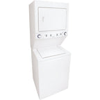  Frigidaire Stacked Washer/Dryer Electric Laundry Center FFLE4033QW IMAGE 2
