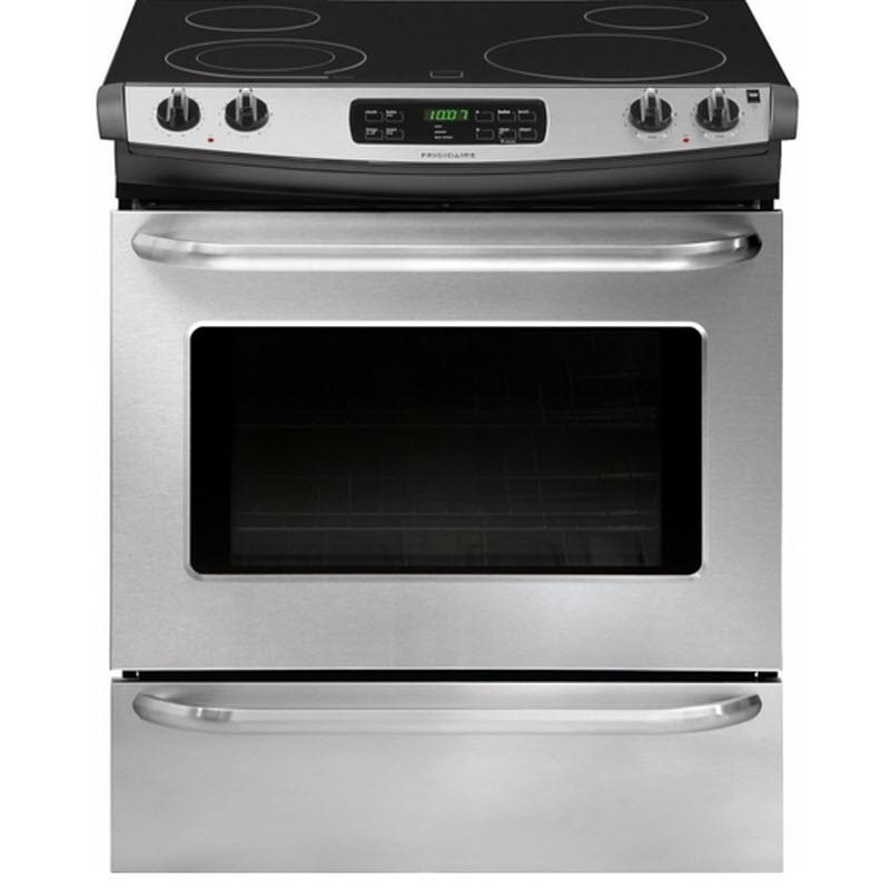  Frigidaire 30-inch Slide-In Electric Range FFES3025PS-B IMAGE 1