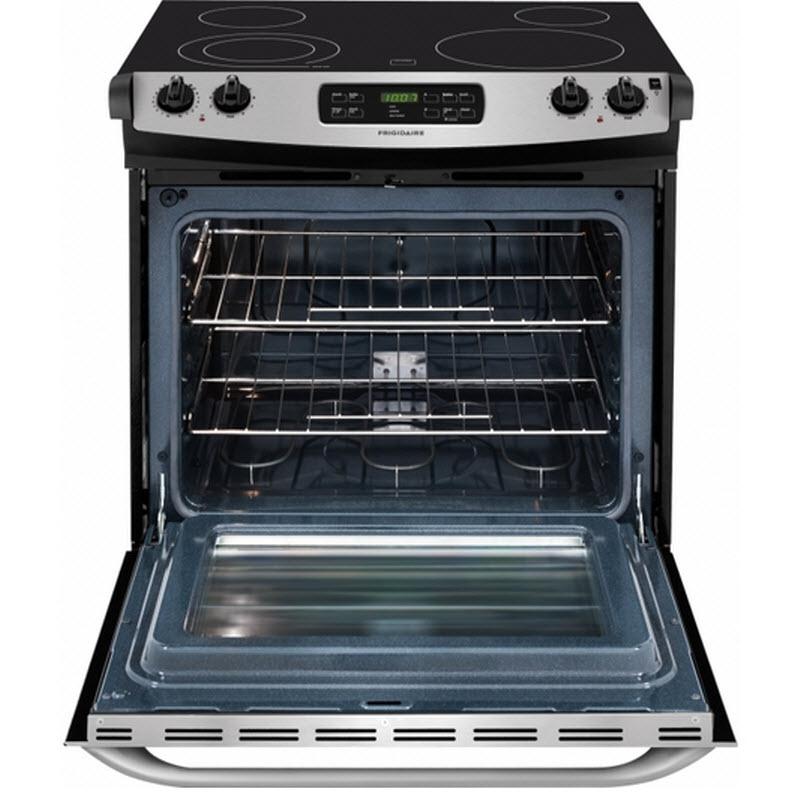  Frigidaire 30-inch Slide-In Electric Range FFES3025PS-B IMAGE 3