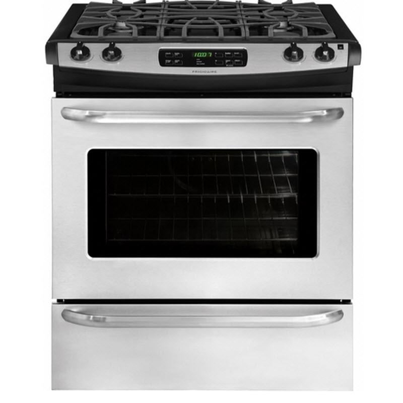  Frigidaire 30-inch Slide-In Gas Range FFGS3025PS-B IMAGE 1