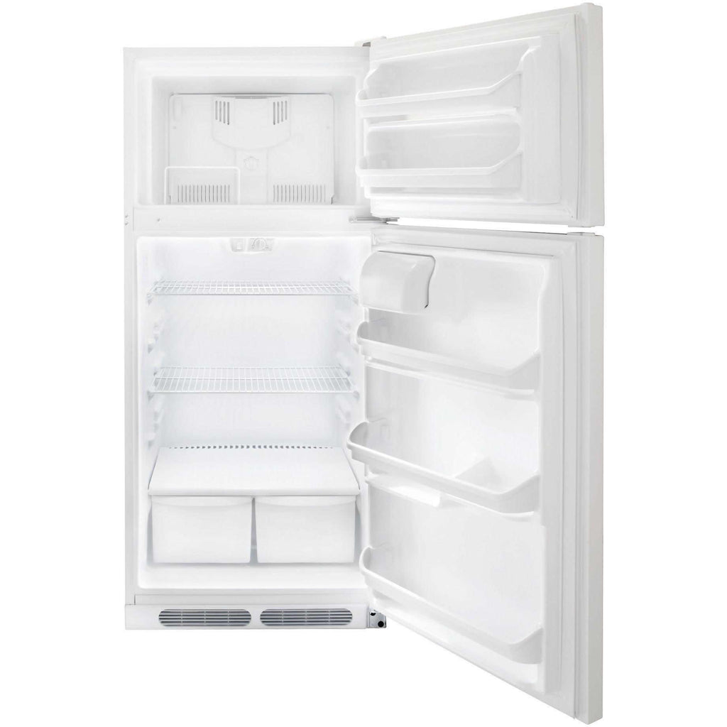  Frigidaire 28-inch, 16.5 cu. ft. Top Freezer Refrigerator FFTR1713LW-B IMAGE 2