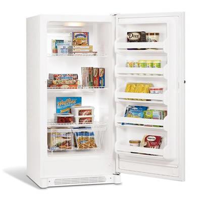  Frigidaire 13.7 cu. ft. Upright Freezer with Digital Temperature Display FFU14F5HW-B IMAGE 2