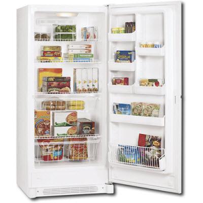  Frigidaire 20.5 cu. ft. Upright Freezer with Digital Temperature Display FKFH21F7HW-B IMAGE 2