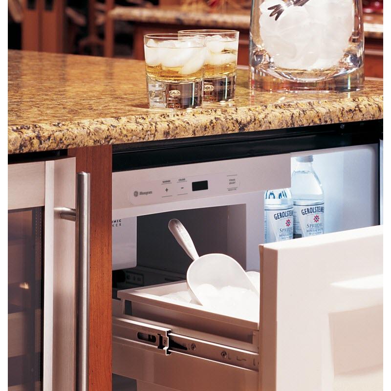  Monogram 24-inch, 4.25 cu. ft. Compact Refrigerator with Icemaker ZIBI240HII IMAGE 2