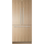  Fisher & Paykel 36-inch, 16.8 cu. ft. Built-in French 3-Door Refrigerator with Ice Maker RS36A80J1 IMAGE 1