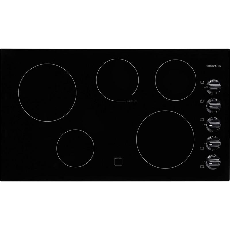  Frigidaire 36-inch Built-In Electric Cooktop FFEC3624PB-B IMAGE 1