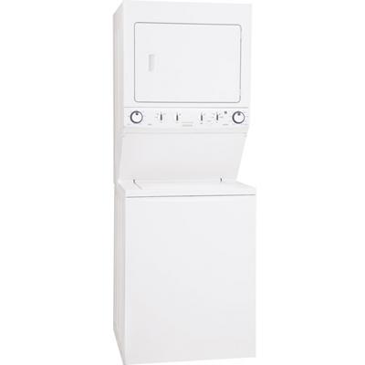  Frigidaire Stacked Washer/Dryer Electric Laundry Center FFLE2022MW-B IMAGE 1