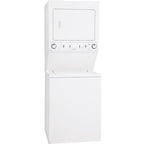  Frigidaire Stacked Washer/Dryer Electric Laundry Center FFLE2022MW-B IMAGE 1