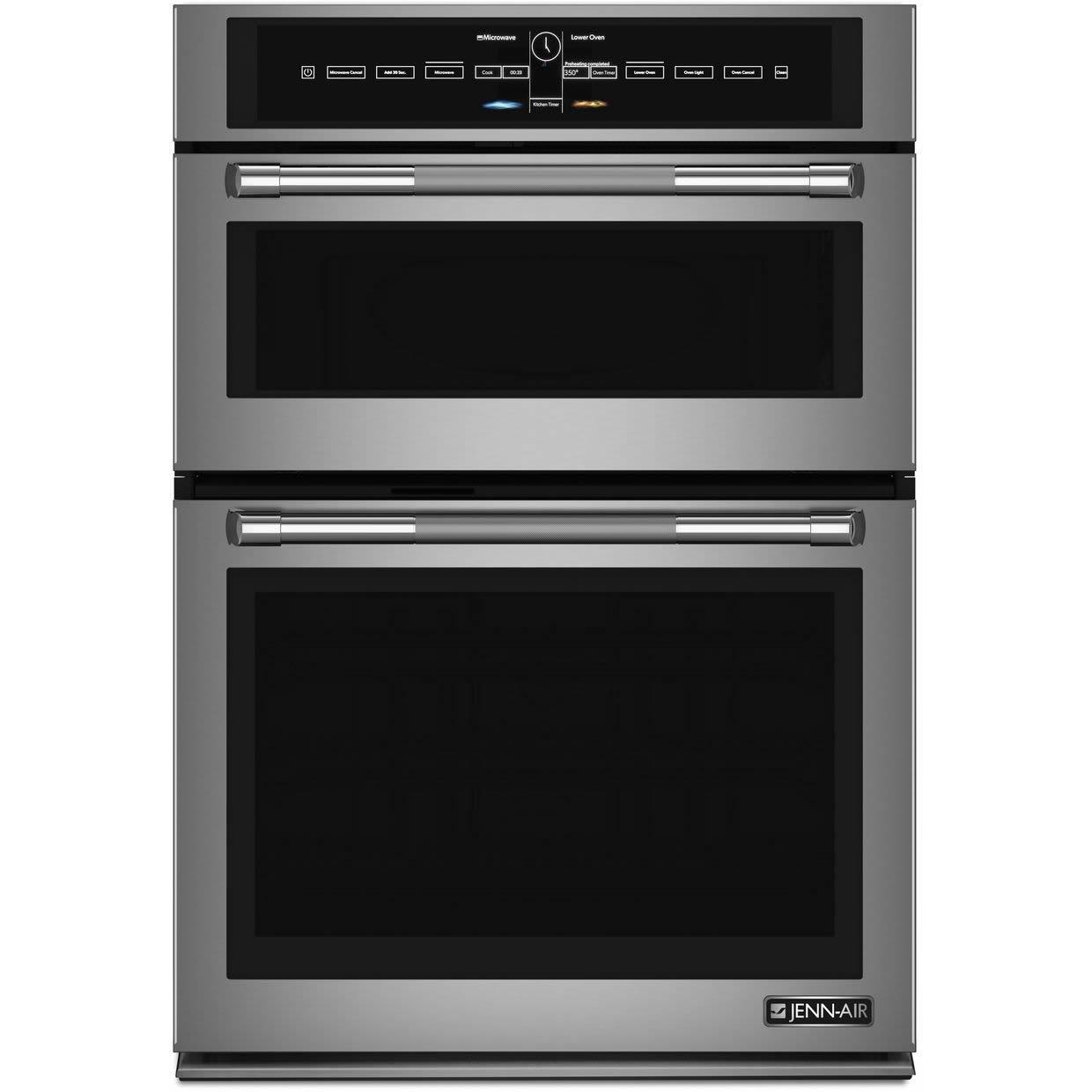  JennAir 30-inch, 6.4 cu. ft. Built-in Combination Wall Oven with Convection JMW3430DP IMAGE 1