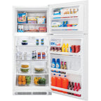  Frigidaire 30-inch, 20.3 cu. ft. Top Freezer Refrigerator FFTR20D2QW IMAGE 4