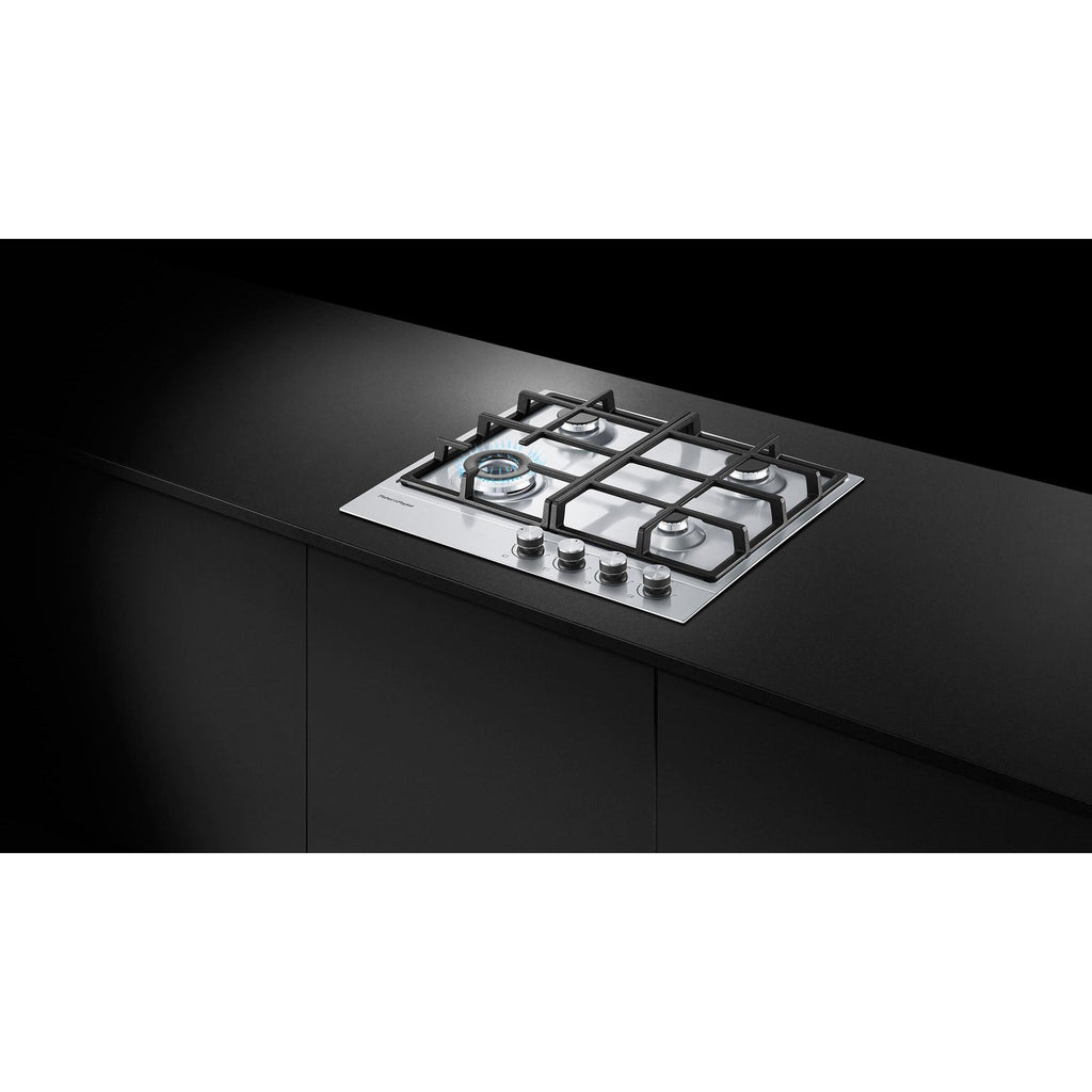  Fisher & Paykel 24-inch Built-In Gas Cooktop with Innovalve™ Technology CG244DNGX1 IMAGE 2