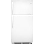  Frigidaire 28-inch, 14.6 cu. ft. Top Freezer Refrigerator FFTR1514RW IMAGE 1