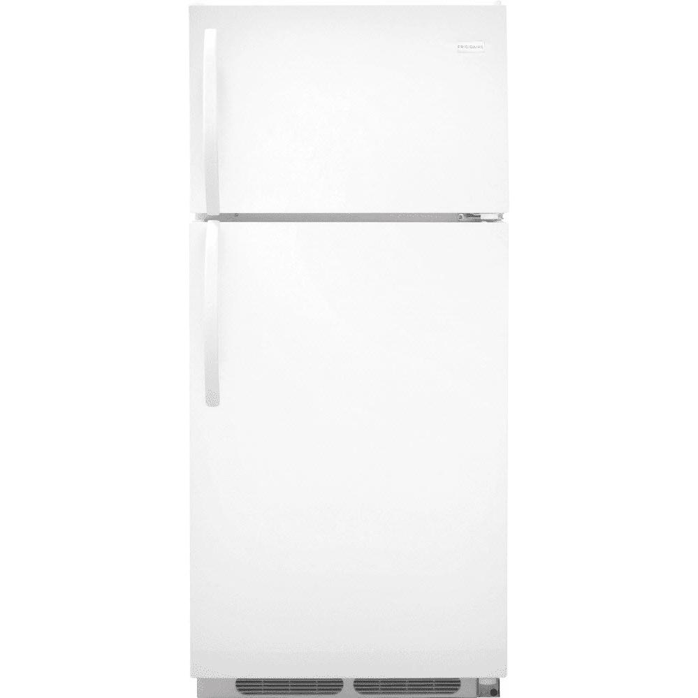  Frigidaire 28-inch, 16.3 cu. ft. Top Freezer Refrigerator FFTR1614RW IMAGE 1