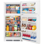  Frigidaire 28-inch, 16.3 cu. ft. Top Freezer Refrigerator FFTR1614RW IMAGE 3