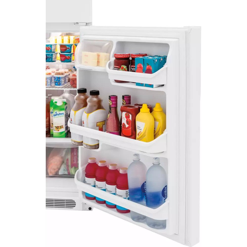  Frigidaire 28-inch, 16.3 cu. ft. Top Freezer Refrigerator FFTR1614RW IMAGE 4