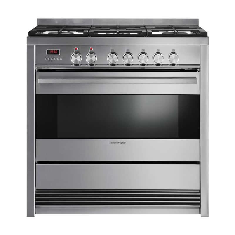 Fisher & Paykel 36-inch Freestanding Dual-Fuel Range OR36SDPWGX1 IMAGE 1
