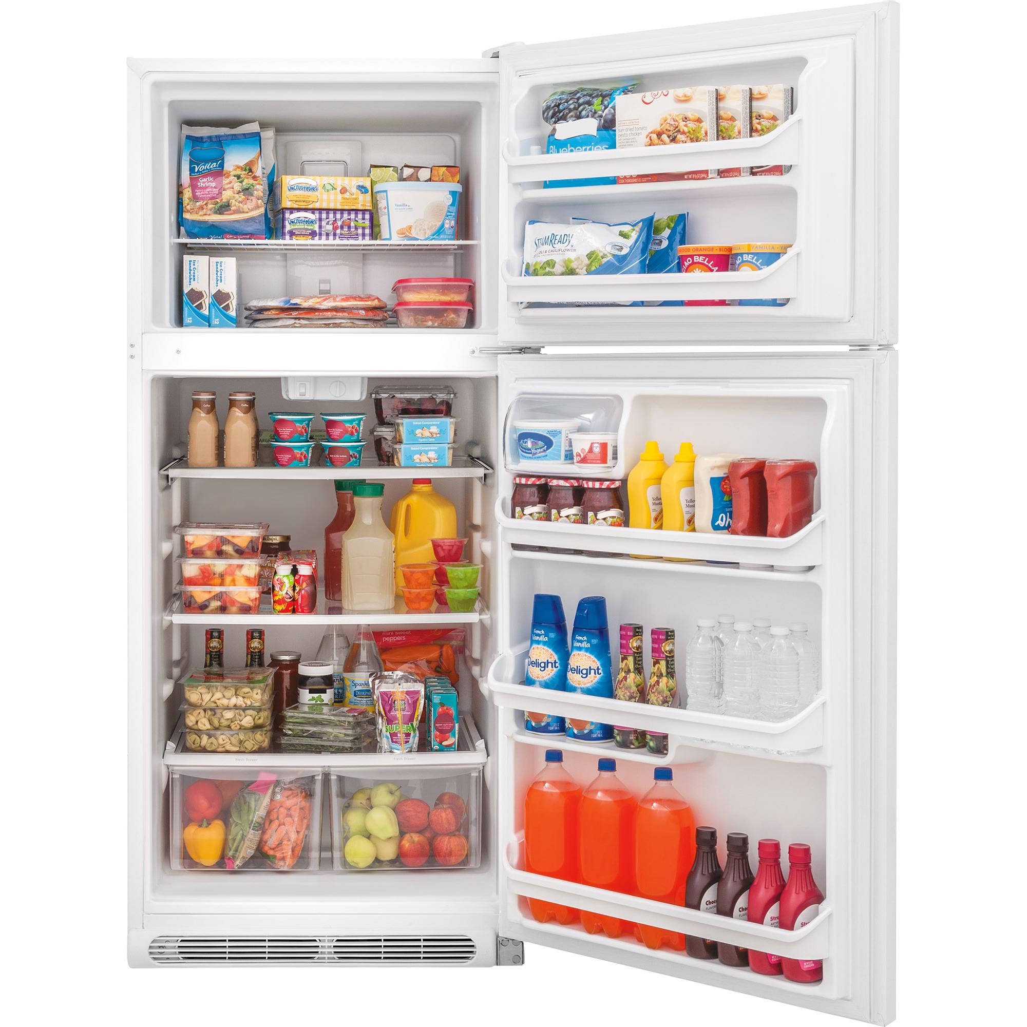  Frigidaire 30-inch, 20.4 cu. ft. Top Freezer Refrigerator FFTR20G2QW IMAGE 3