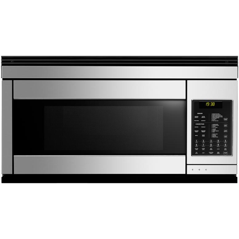  Fisher & Paykel 30-inch, 1.1 cu. ft. Over-the-Range Microwave Oven with Convection CMOH-30SS IMAGE 1