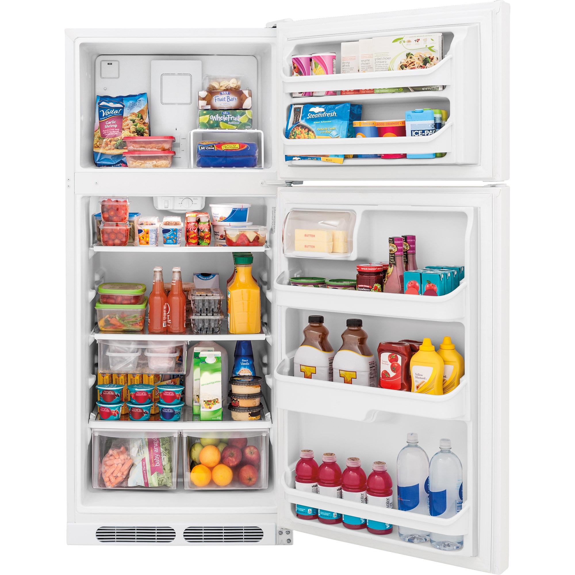  Frigidaire 28-inch, 16.3 cu. ft. Top Freezer Refrigerator FFTR16B2RW IMAGE 3