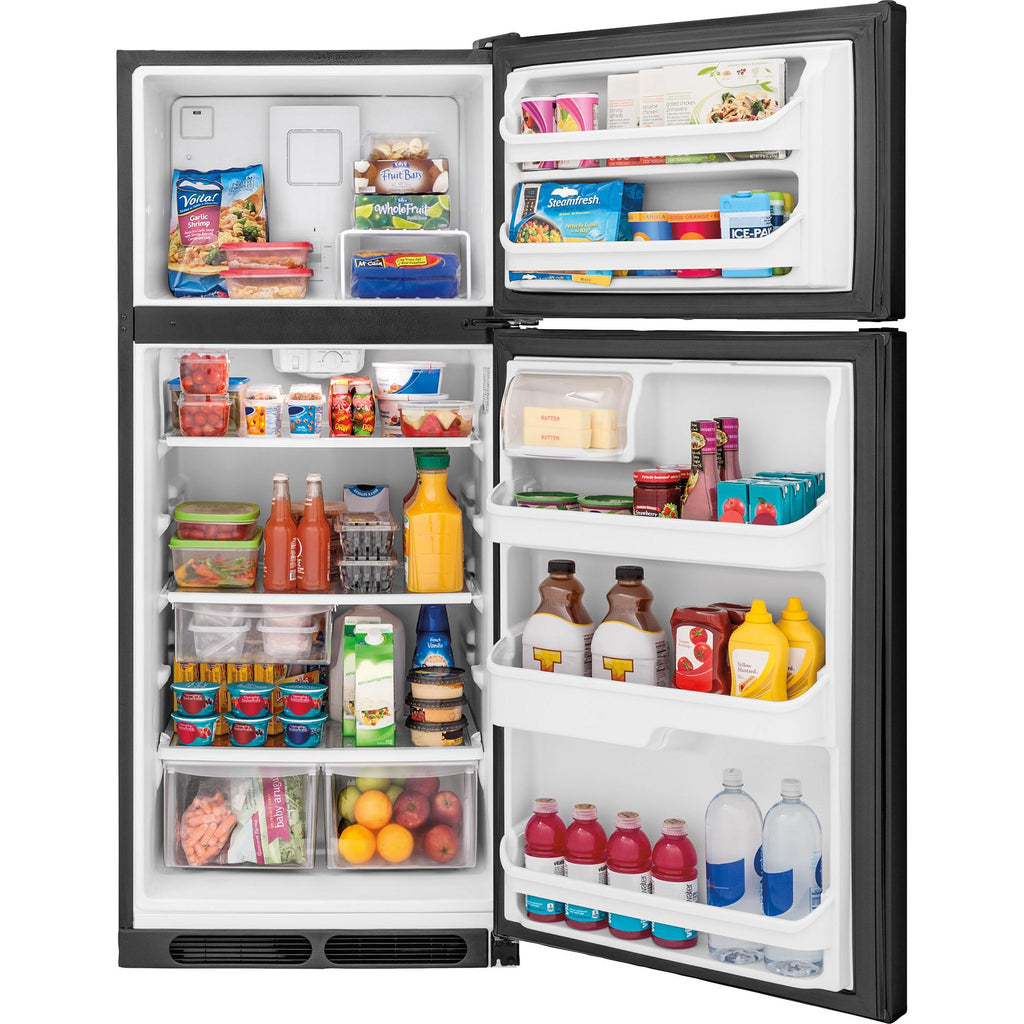  Frigidaire 28-inch, 16.3 cu. ft. Top Freezer Refrigerator FFTR16B2RB IMAGE 3