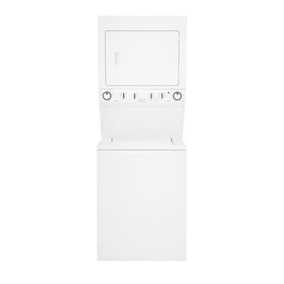  Frigidaire Stacked Washer/Dryer Gas Laundry Center FFLG4033QW IMAGE 1