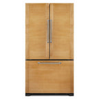  JennAir 36-inch, 21.9 cu.ft. Counter-Depth French 3-Door Refrigerator with TriSensor™ Electronic Climate Control JFC2290RTB IMAGE 1